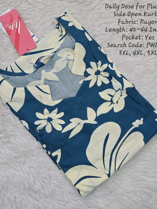PWD028- Daily Wear Budget Friendly Kurtis - 3XL to 5XL