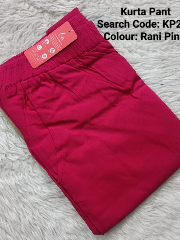 KP207 - Kurta Pant | Straigth Pants | Office wear | Daily Wear