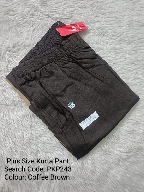 PKP243 - Kurta Pant | Straigth Pants | Office wear | Daily Wear for Plus Size