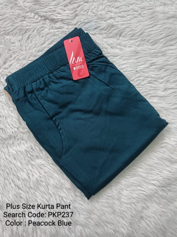 PKP237 - Kurta Pant | Straigth Pants | Office wear | Daily Wear for Plus Size