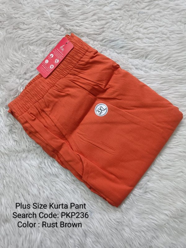 PKP236 - Kurta Pant | Straigth Pants | Office wear | Daily Wear for Plus Size