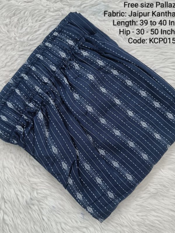 KCP015- Jaipur Cotton Palazzo - Free Size