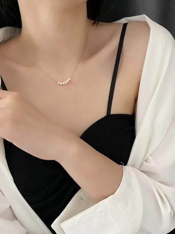 KNJ008 - Classic Pendant Necklace – Minimal Gold Chain for Women