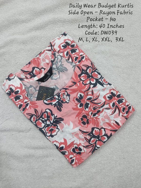 DW039 - Daily Wear Budget Friendly Kurtis