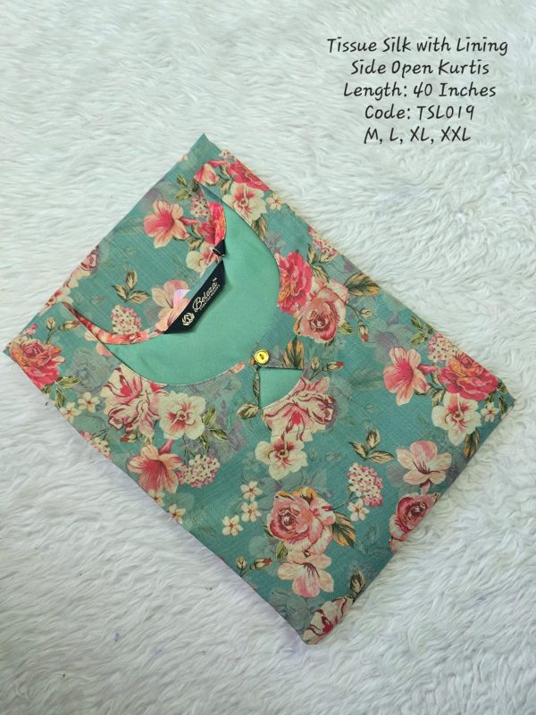 TSL019- Tissue Silk with Lining