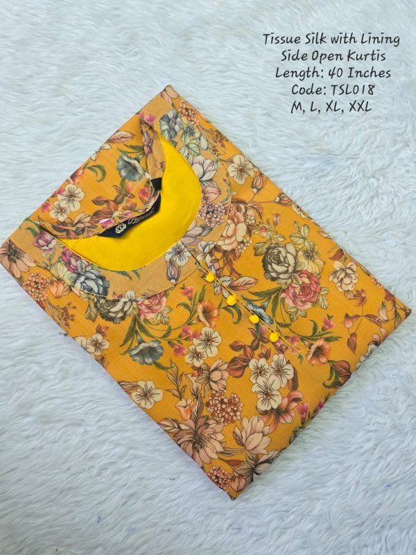 TSL018- Tissue Silk with Lining