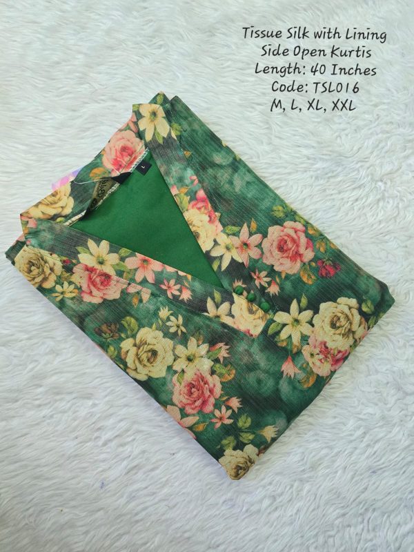 TSL016- Tissue Silk with Lining