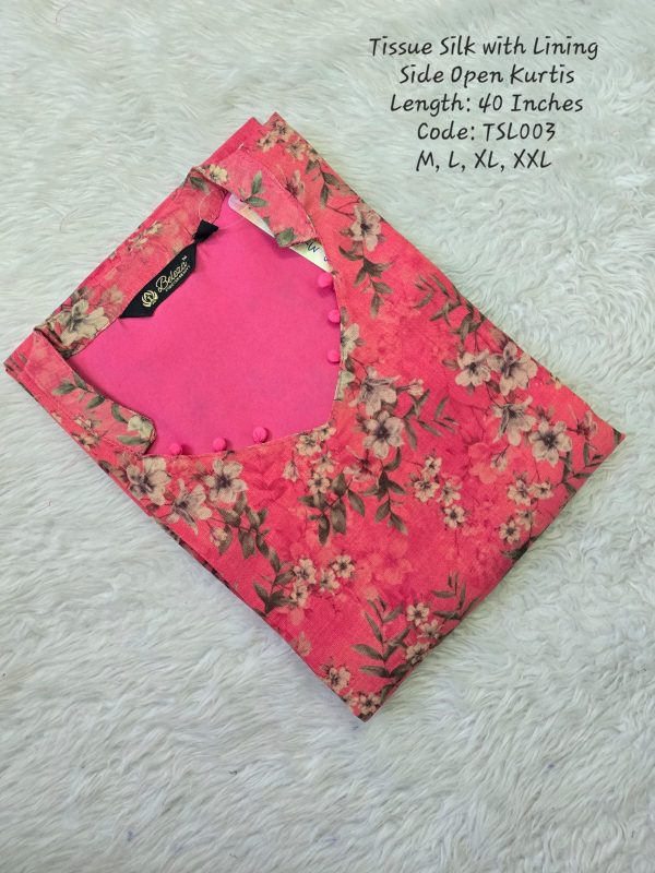 TSL003- Tissue Silk with Lining