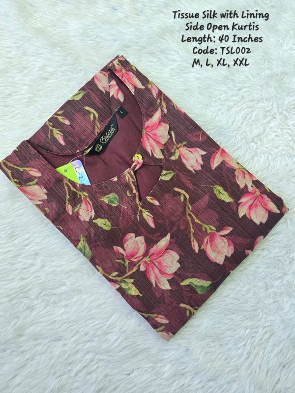 TSL002- Tissue Silk with Lining