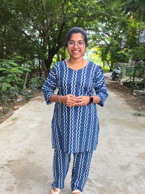 JCNS008- Jaipur Cotton Night Suit - Without Lining