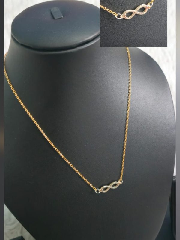 KNJ015 - Classic Pendant Necklace – Minimal Gold Chain for Women