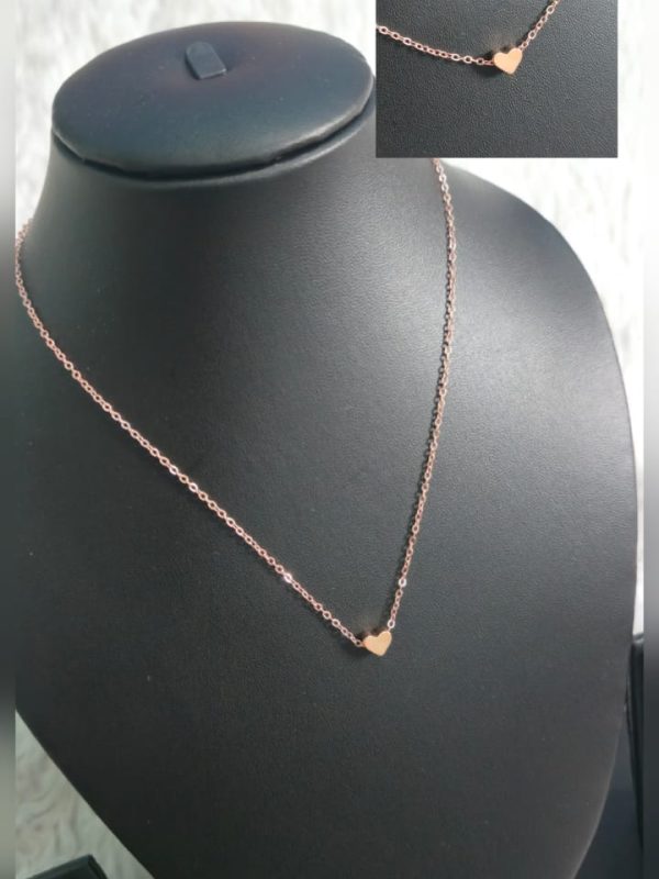 KNJ019 - Classic Pendant Necklace – Minimal Gold Chain for Women