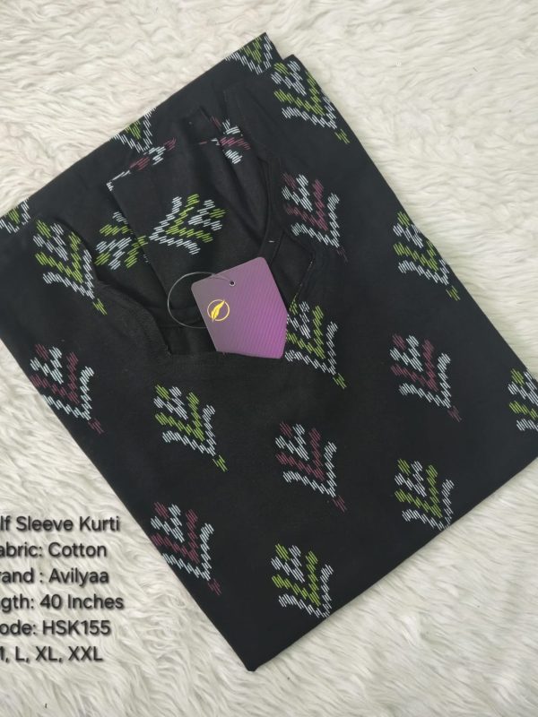 HSK155 - Half Sleeve Kurtis
