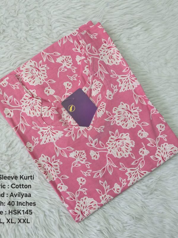 HSK145 - Half Sleeve Kurtis