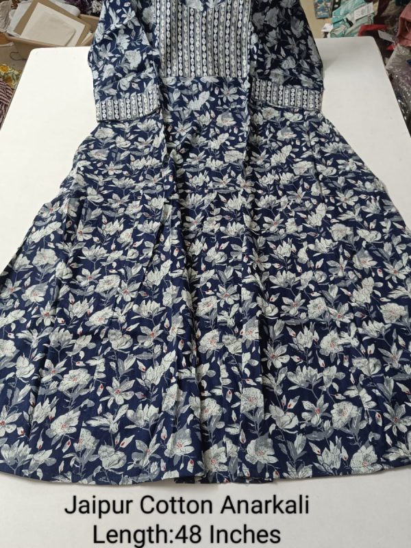 JA535- Jaipur Cotton Anarkali