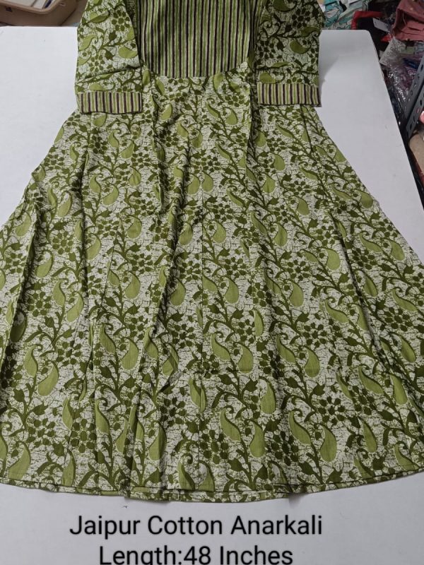 JA530- Jaipur Cotton Anarkali