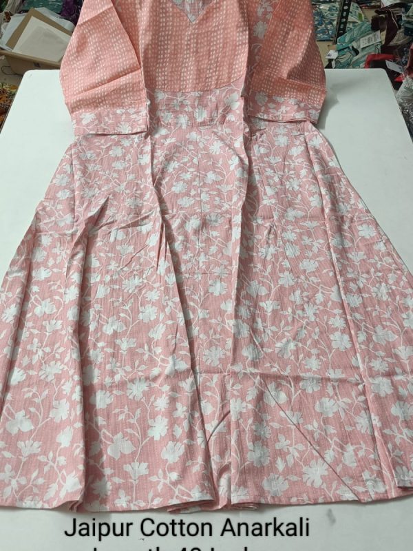 JA538- Jaipur Cotton Anarkali