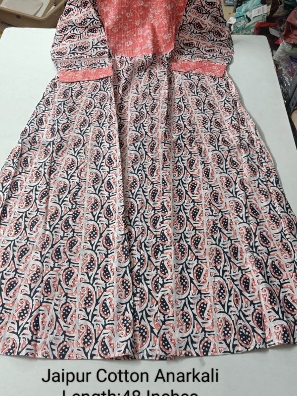 JA543- Jaipur Cotton Anarkali