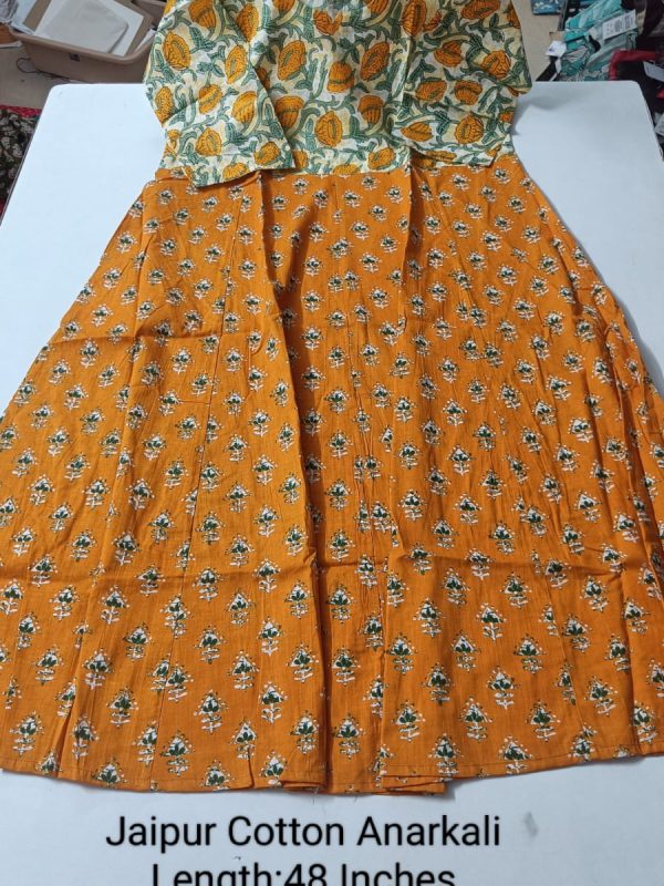 JA533- Jaipur Cotton Anarkali