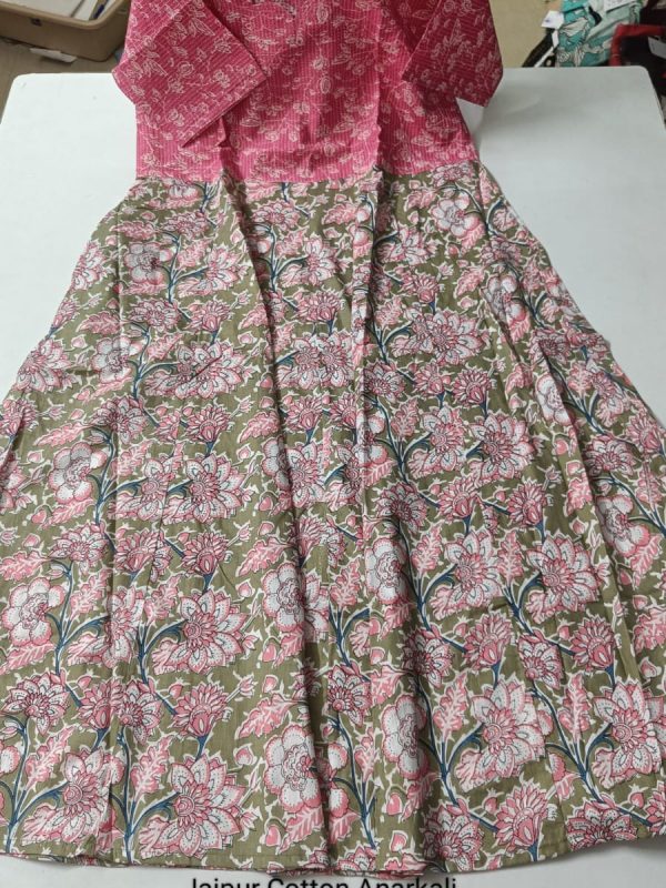 JA526- Jaipur Cotton Anarkali