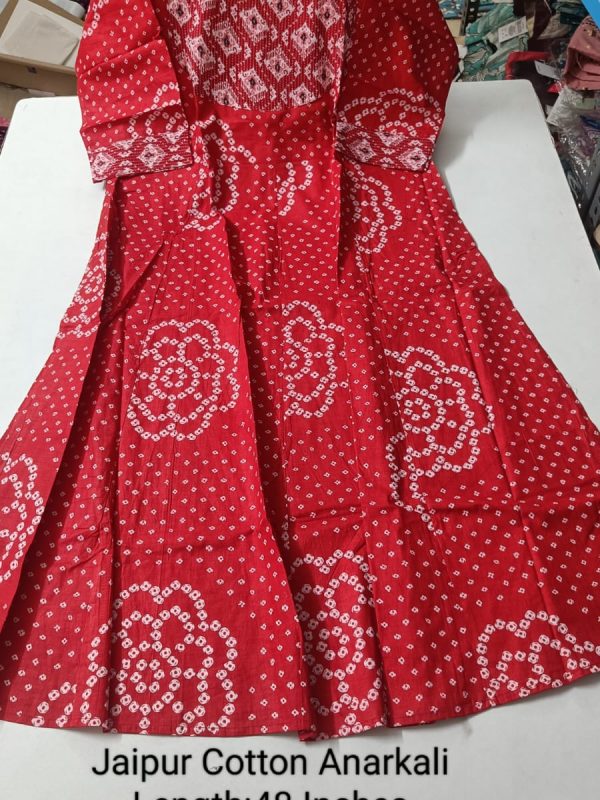 JA529- Jaipur Cotton Anarkali