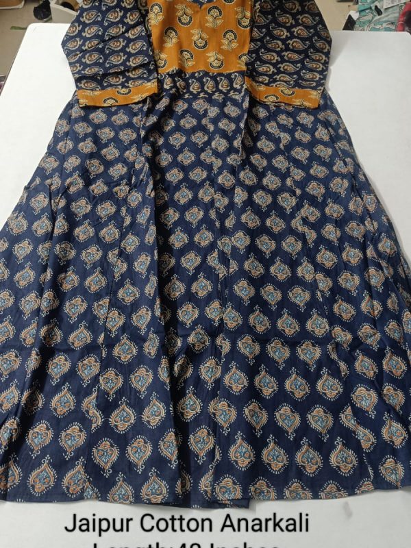 JA518- Jaipur Cotton Anarkali