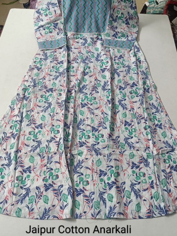 JA523- Jaipur Cotton Anarkali