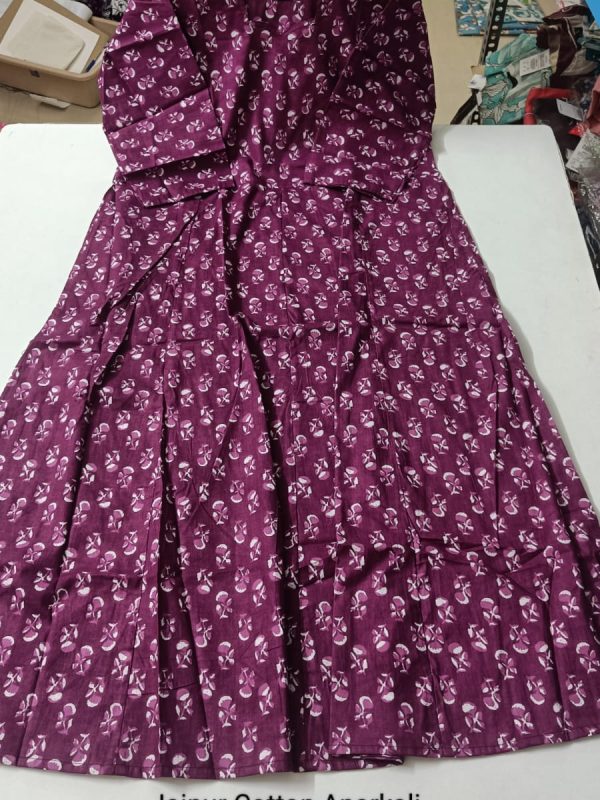 JA528- Jaipur Cotton Anarkali