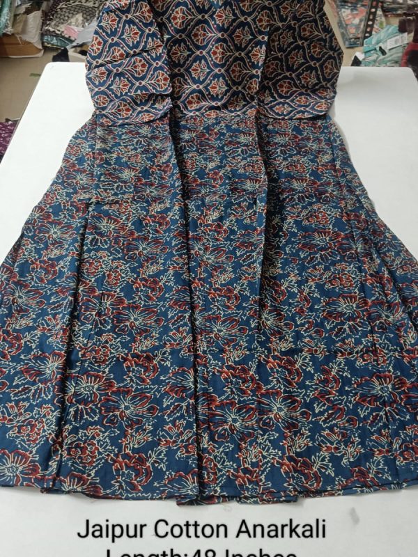 JA519- Jaipur Cotton Anarkali