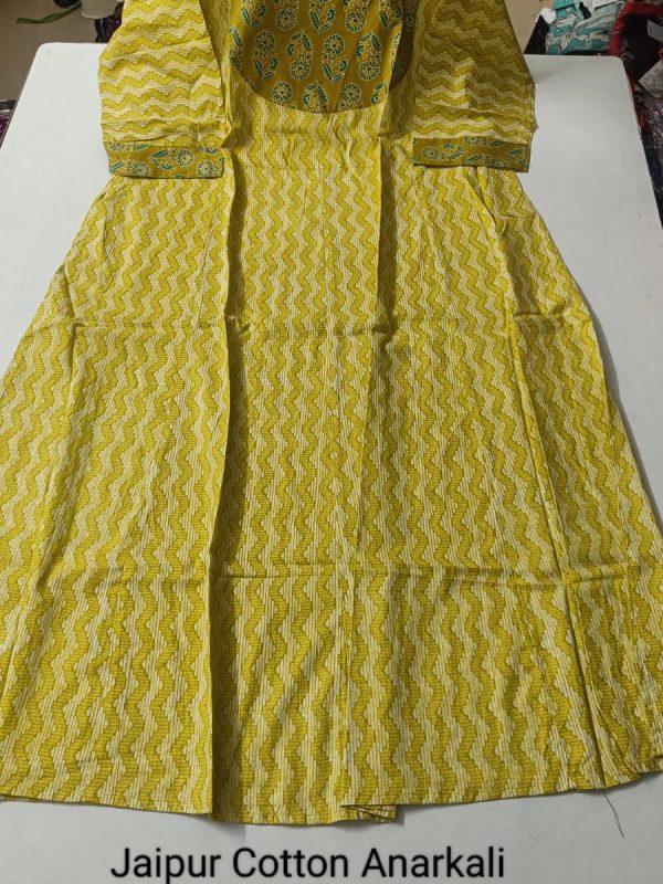JA516- Jaipur Cotton Anarkali