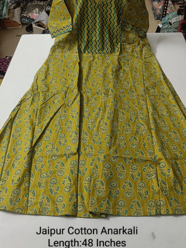 JA521- Jaipur Cotton Anarkali