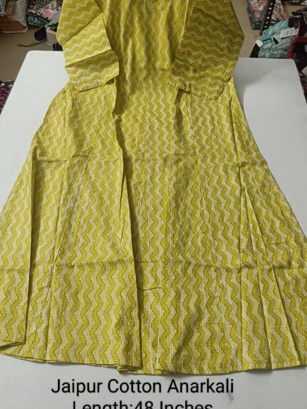 JA511- Jaipur Cotton Anarkali