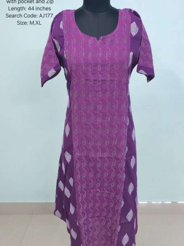 AJ177-Jaipur Cotton A-line