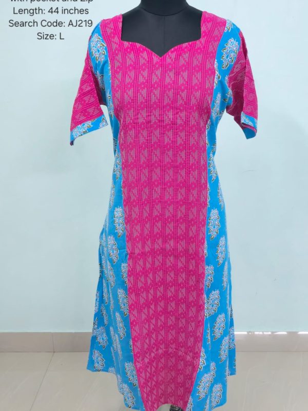 AJ219-Jaipur Cotton A-line