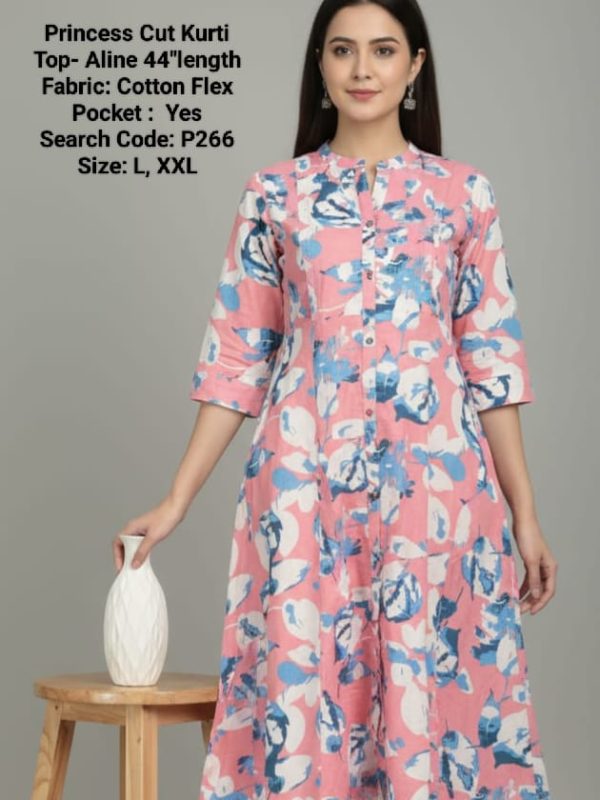 P266 - Princess Cut Kurtis