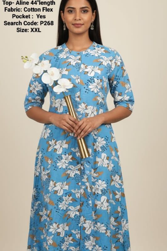 P268 - Princess Cut Kurtis