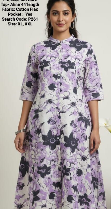 P261 - Princess Cut Kurtis