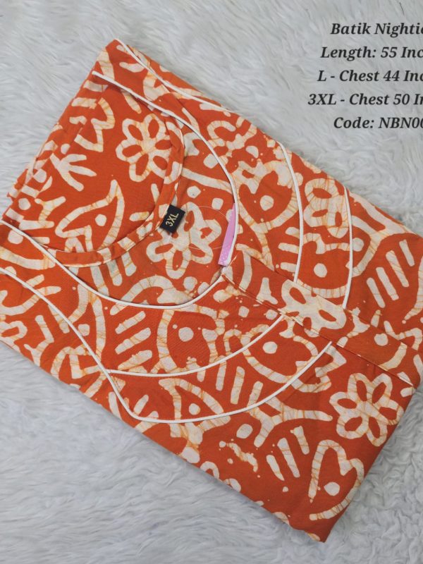 NBN004 - Batik Nighties - Batik Cotton