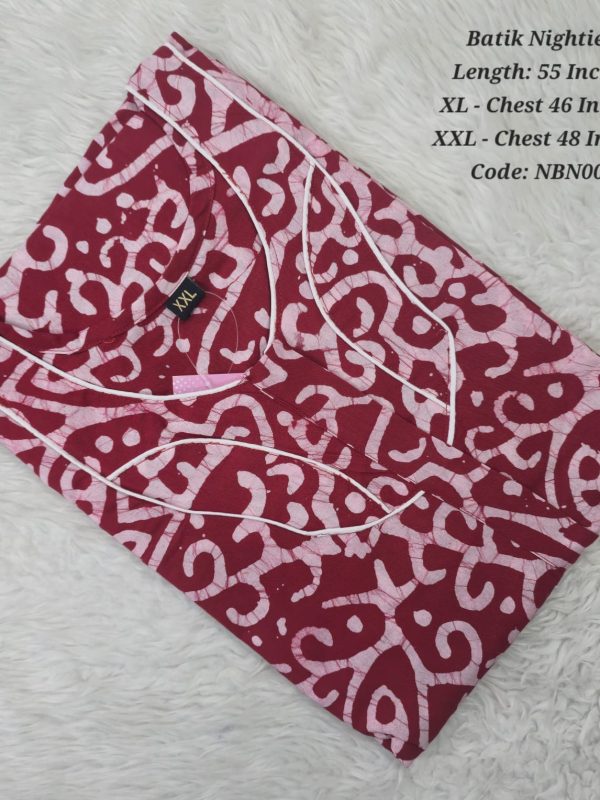 NBN008 - Batik Nighties - Batik Cotton