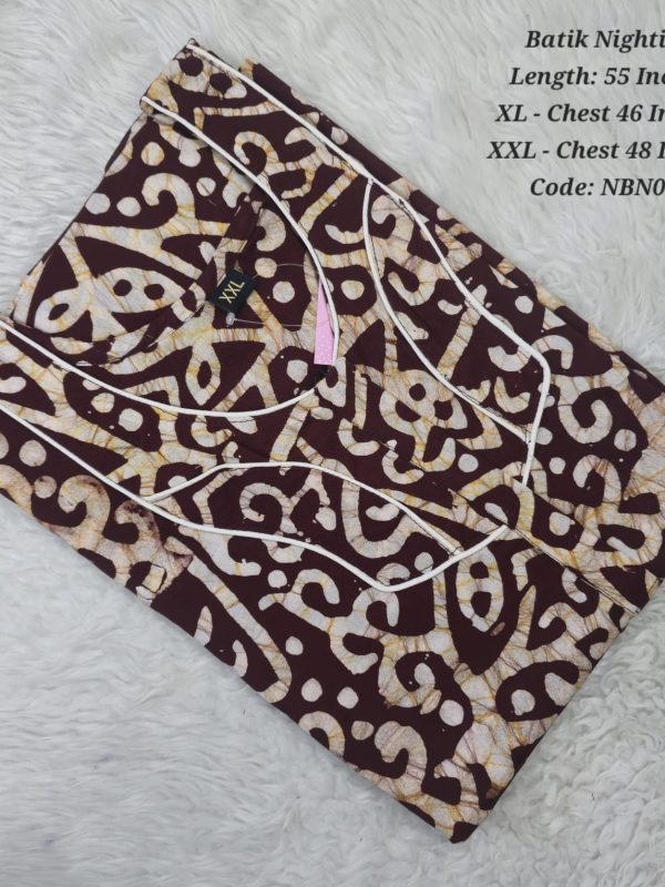 NBN010 - Batik Nighties - Batik Cotton
