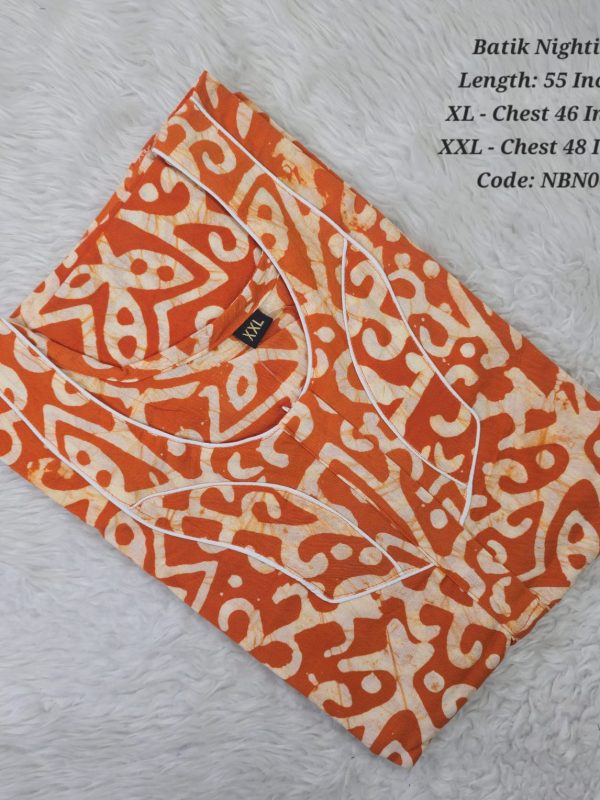 NBN009 - Batik Nighties - Batik Cotton