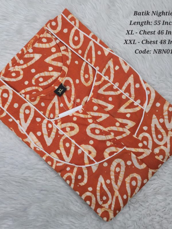 NBN014 - Batik Nighties - Batik Cotton