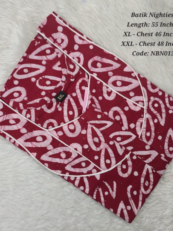 NBN013 - Batik Nighties - Batik Cotton