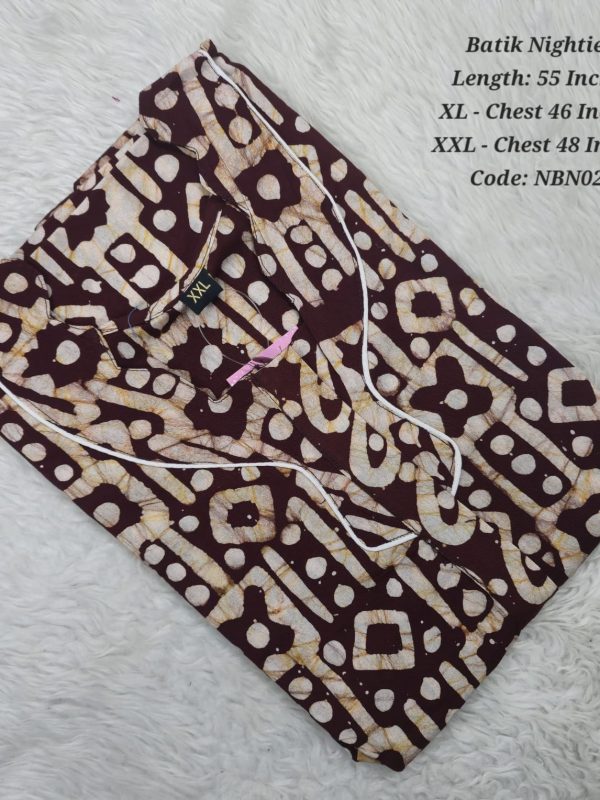 NBN026- Batik Nighties - Batik Cotton