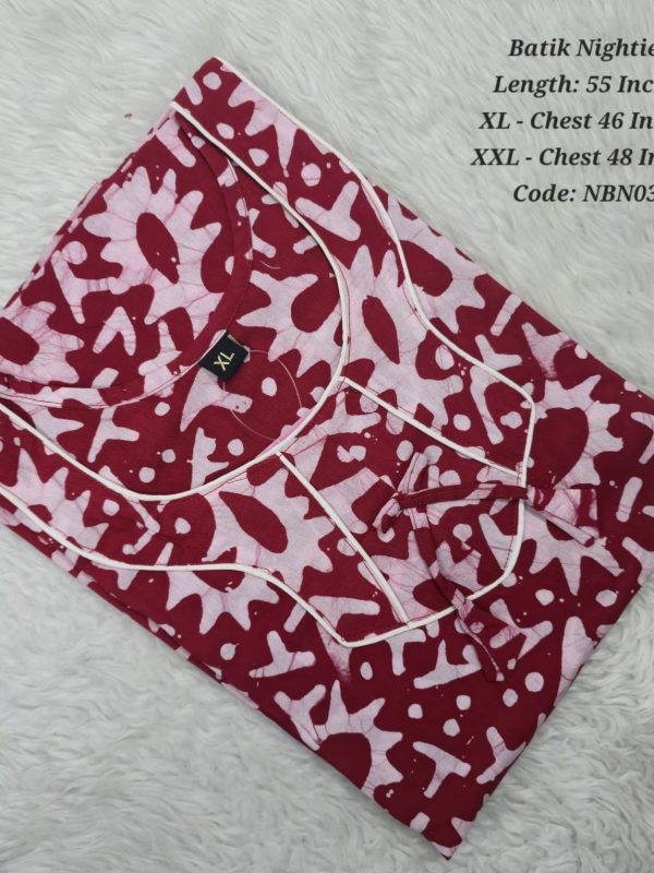 NBN033- Batik Nighties - Batik Cotton
