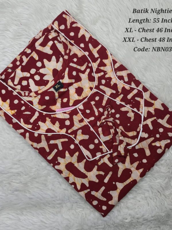 NBN037- Batik Nighties - Batik Cotton