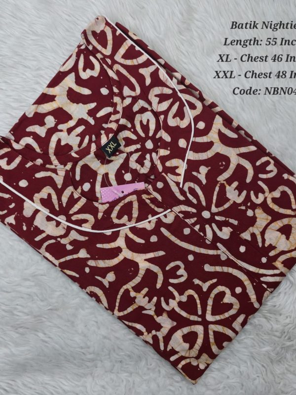 NBN045- Batik Nighties - Batik Cotton
