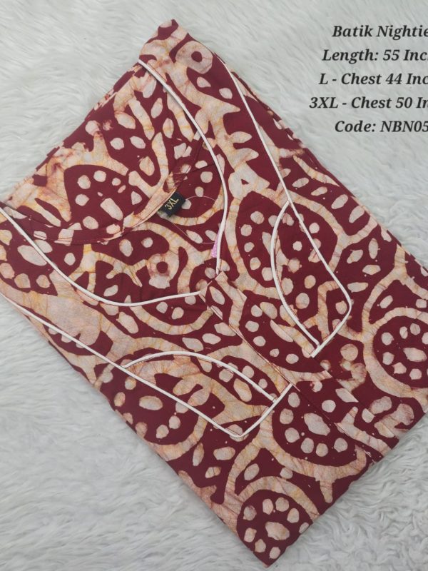 NBN057- Batik Nighties - Batik Cotton