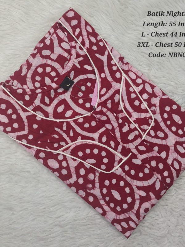 NBN056- Batik Nighties - Batik Cotton