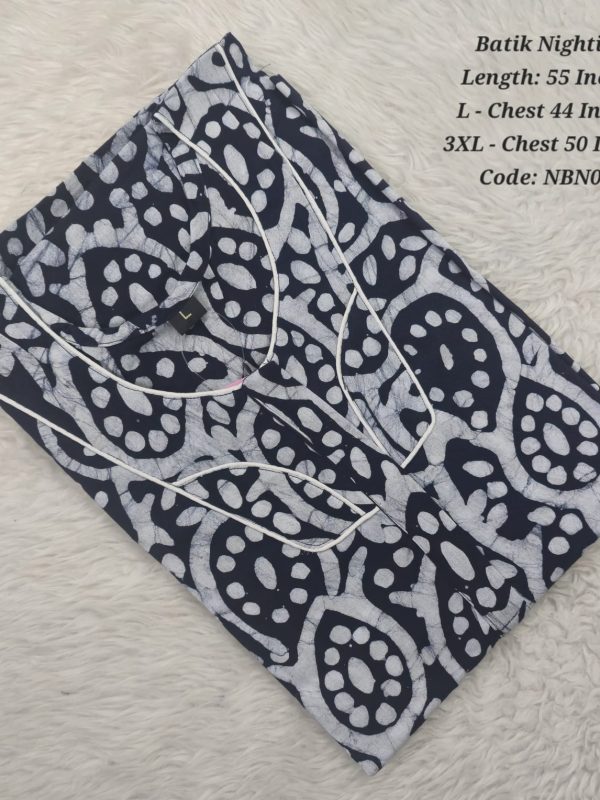 NBN055- Batik Nighties - Batik Cotton